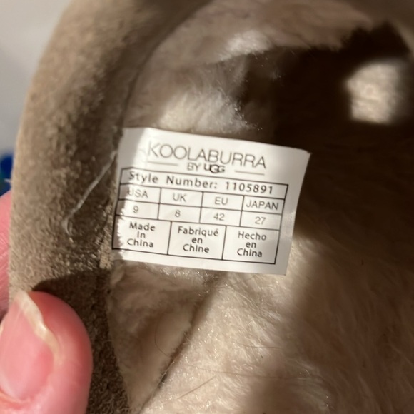 UGG Koolaburra Men’s Bordon Slippers Size 9. - Picture 6 of 7